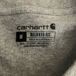 Carhartt Heather Gray Relaxed Fit Top